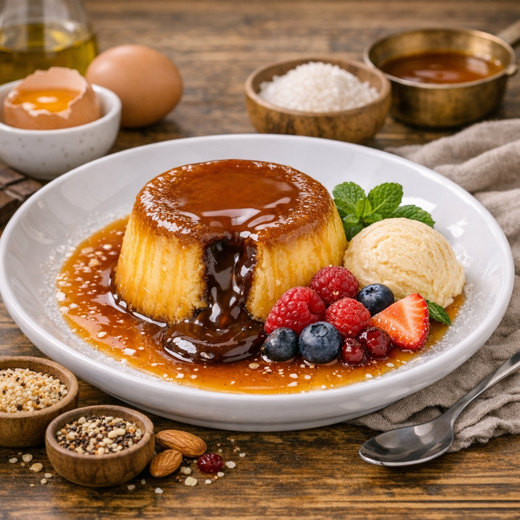 Flan casero