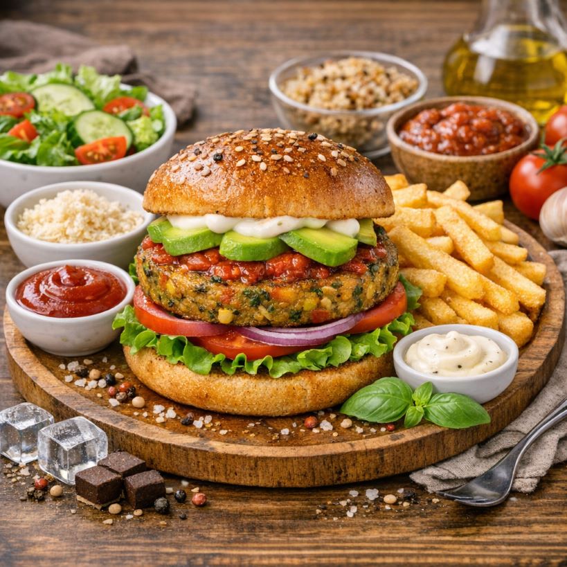 Hamburguesa vegetal