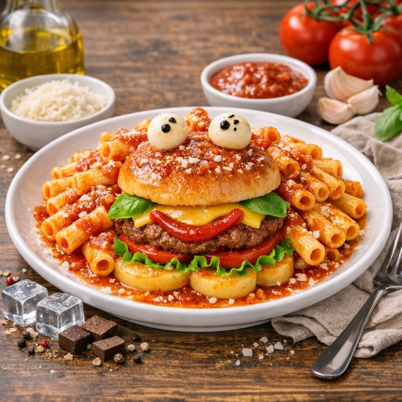 Macarrones con tomate