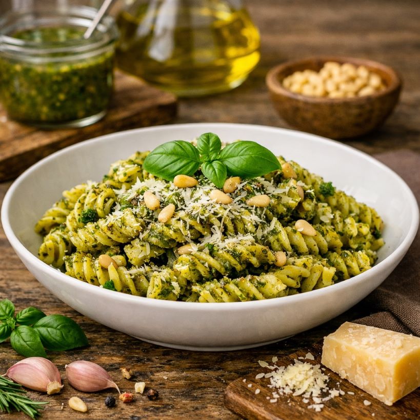Pasta al pesto