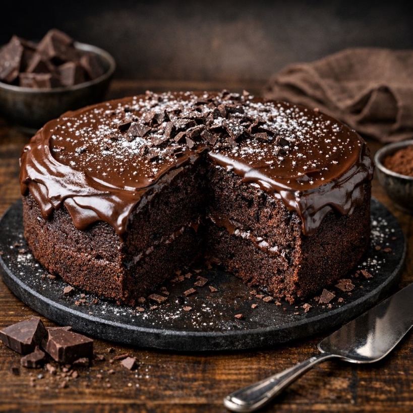 Tarta de chocolate
